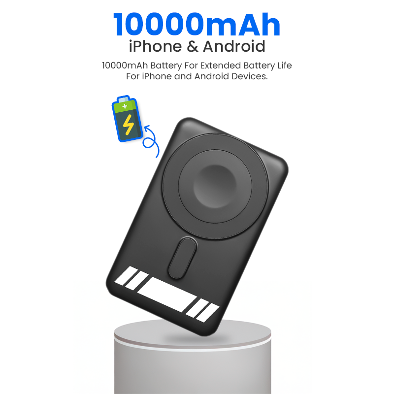 Magnetix Crown+ 10000mAh Wireless Power Bank