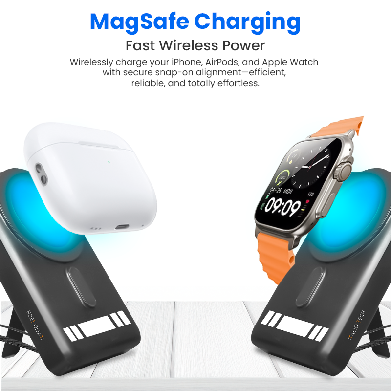 Magnetix Crown+ 10000mAh Wireless Power Bank