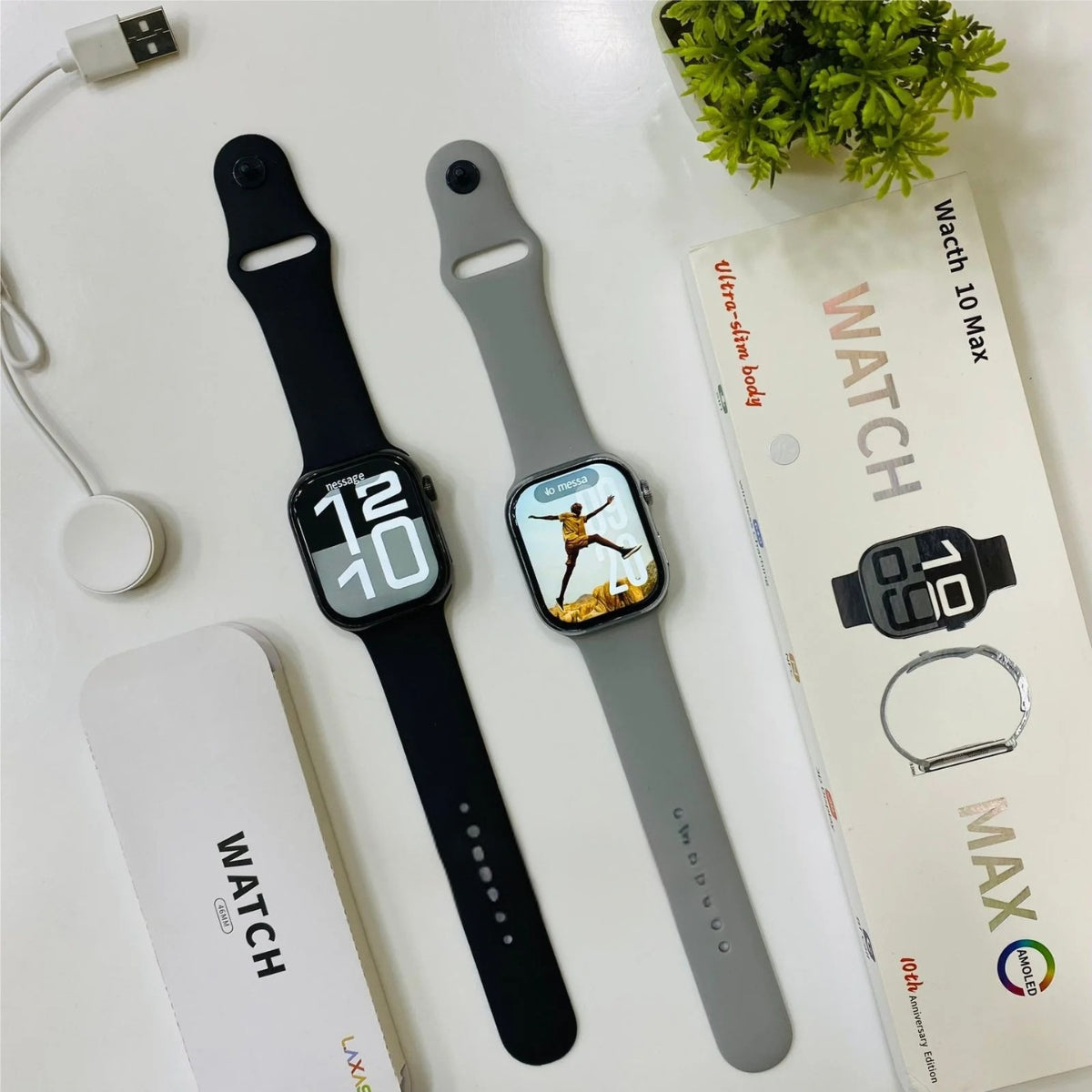 Watch 10 Max | New Model Series 10 Max Smart Watch | Stainless Steel Body