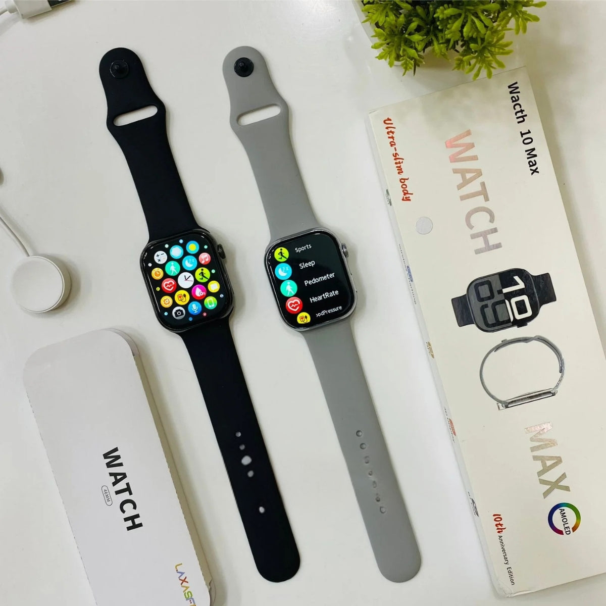 Watch 10 Max | New Model Series 10 Max Smart Watch | Stainless Steel Body