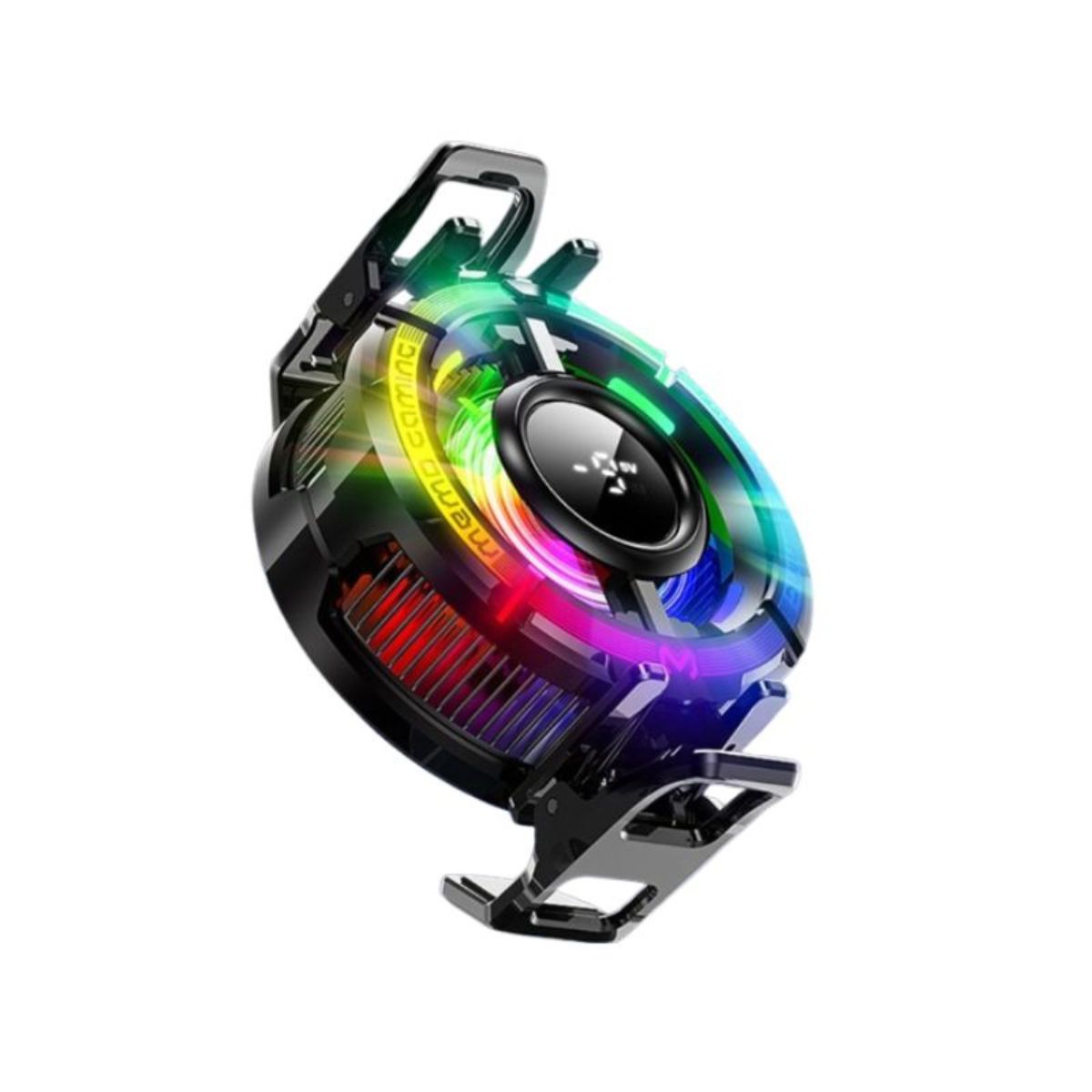 Memo CX15 Cooling Fan – RGB Mobile Gaming Radiator with Digital Temperature Display & Semiconductor Dual Cooling - Modern Wears